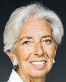 Portrait de Christine Lagarde, Banque centrale européenne