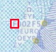 lettre imprimeur billet euro